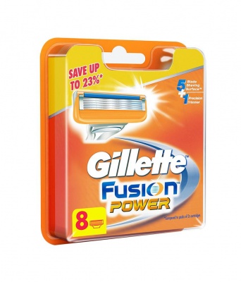 Gillette Fusion Power cartridges 8's