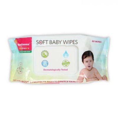 Morison Baby Wipes 80s with Lid