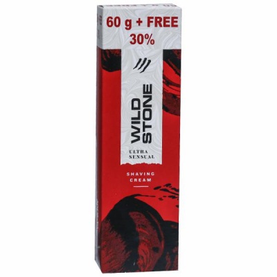 Wild Stone Ultra Sensual Shaving Cream (Free 30%) 60 g
