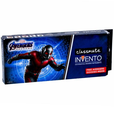 Classmate Invento Mathematical Drawing Instruments Avengers ANT MAN (Free Avengers Goodies)