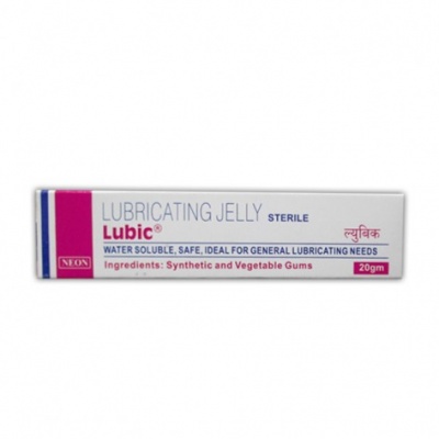 LUBIC - STERILE LUBRICATING JELLY 20GM