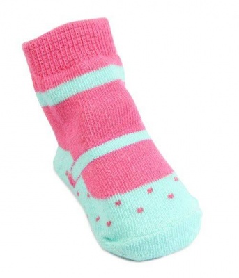 Morison Baby Socks - Pink Polka