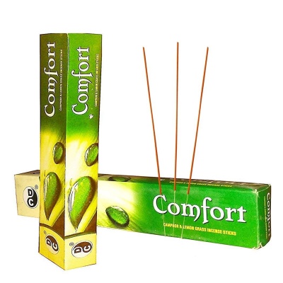 Comfort Citronella & Lemon Grass Incense Sticks 12pcs set (1Box)