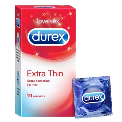 Durex Extra Thin - 10 Condoms