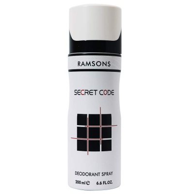 Ramsons Secret Code Perfume Body Spray, 200 ml