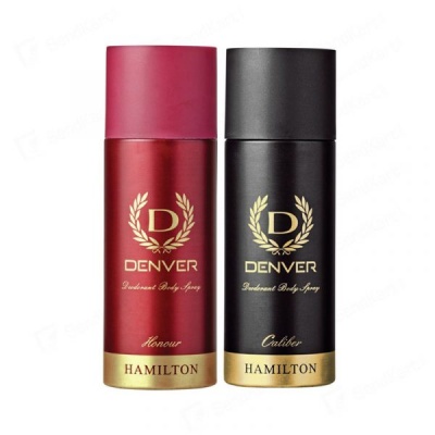 Denver Honour And Caliber Deodorant For Men (Pack Of 2)