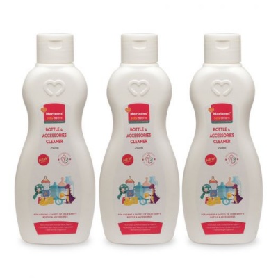 Morisons Bottle & Accessories Cleaner 250ml pack of 3