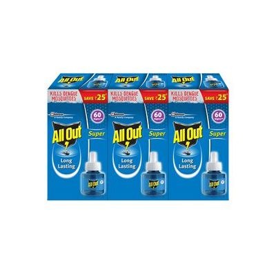 All Out Super Long Lasting - 60 Nights 45ml (Triples Pack)