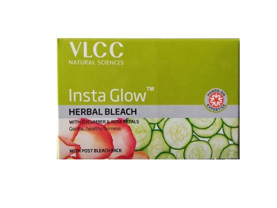 VLCC Insta Glow Herbal Bleach, 54gm