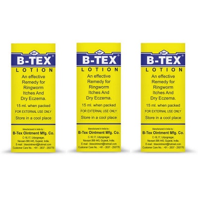 B Tex Lotion (15ml, Pack of 3)