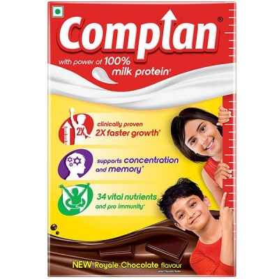 Complan with Power Of 100% Milk Protein Royale Chocolate Flavour Refill 1 kg