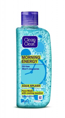 CLEAN & CLEAR Morning Energy Aqua Splash Oil Free Face Wash 100ml