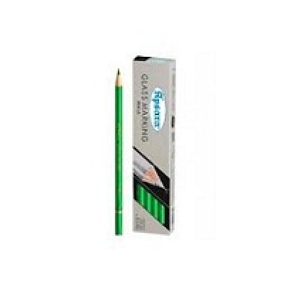 Apsara Glass Marking Pencil Green (Pack Of 10)