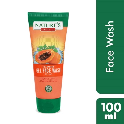 Nature's Essence Flawless Gel Face Wash Papaya, 100ml
