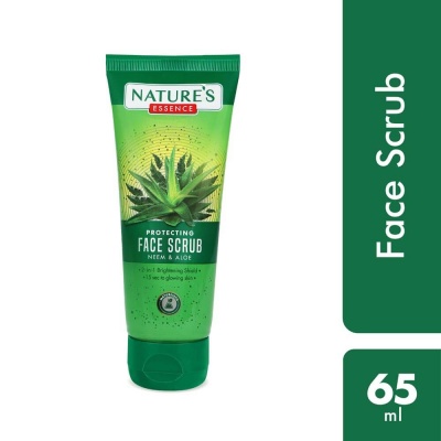 Nature's Essence Protecting Neem & Aloe Face Scrub, 65ml