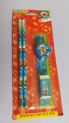 BPI Doraemon Stationery set 5 pcs