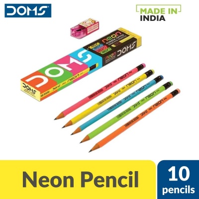 Doms Neon Pencil - 10pcs Box