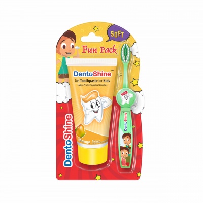 Dentoshine Fun Pack for Kids - Mango