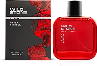 Wild Stone Ultra Sensual Perfume Spray for Men, 100ml, A Sensory Treat for Casual Encounters, Aromatic Blend of Masculine Fragrances