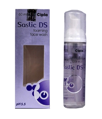 Saslic DS Foaming Face Wash, 60 ml