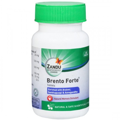 Zandu Brento Forte 60 Tablets