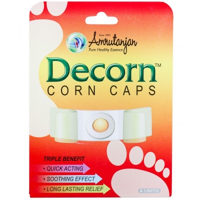 Amrutanjan Decorn Corn Caps Pack Of 4