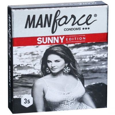 Manforce Sunny Edition 3 IN One Ribbed & Dotted Condoms Pack Of 3