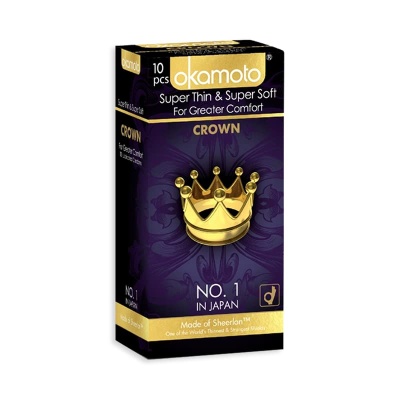 Okamoto Crown Condom | Japan’s Best Rated Condoms for Men | Ultra Thin Condoms for Male 